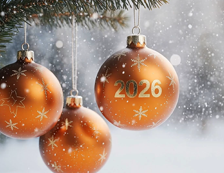 Besinnliche Feiertage und ein frohes 2026!